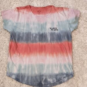 MADEWELL x Warm Collab Tee Tie-dye Medium Short Sleeve Tee
